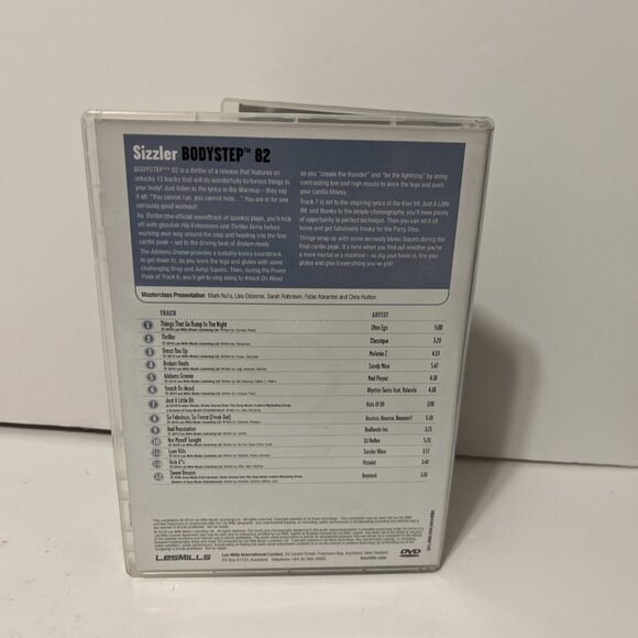 Les Mills Body Step 82 Complete DVD, CD, Case and Notes Tested Working OOP HTF! - Picture 2 of 4